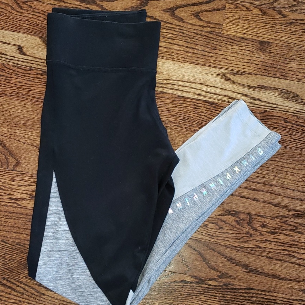 Victoria secret pink yoga legging size small